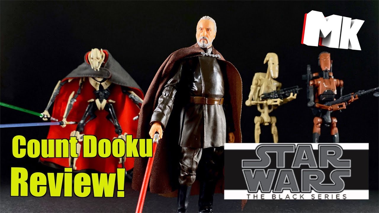 star wars black series count dooku