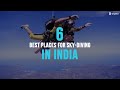 6 Safe Places To Go Skydiving In India | Certified Skydiving In India | Tripoto