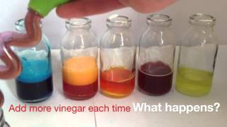 Baking Soda and Vinegar Reaction