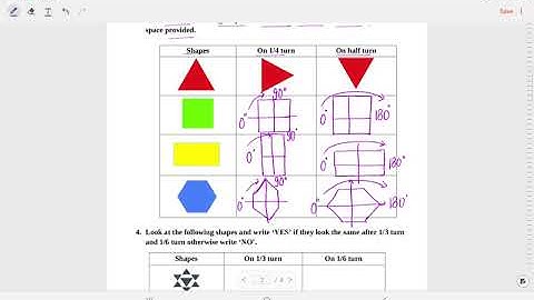 Class 5 Maths Worksheet Solution Week 15(7/9/21) Topic: Symmetric and Asymmetric Shapes