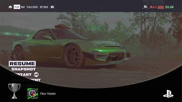 Need for Speed Unbound Flow Master trophy