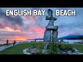 BEST BEACH ⛱️ IN VANCOUVER | ENGLISH BAY BEACH. 
