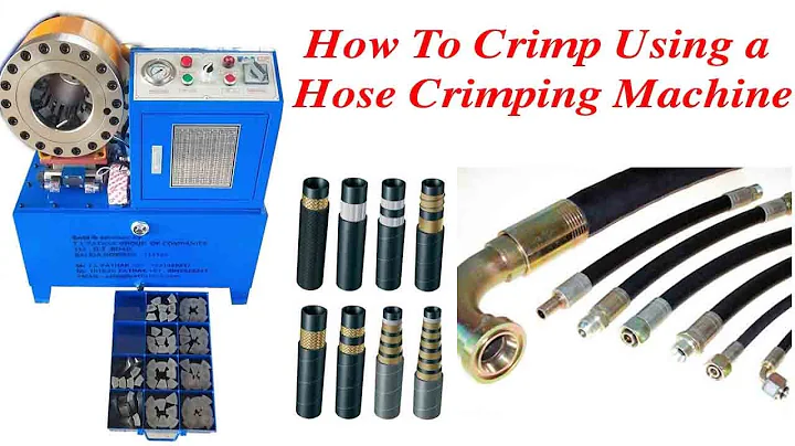 How To Use a Hydraulic Hose Crimping Machine