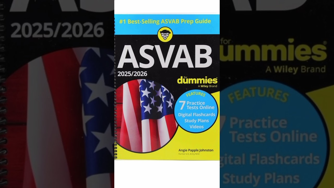 2025/2026 ASVAB For Dummies Book: 7 Practice Tests & Online Videos – Angie Papple Johnston