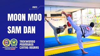 Moon Moo Sam (Tercera) | Moon Moo Sam Dan Nueva #Poomsae #MooDukKwan #BlueMatAcademy #TaeKwonDo