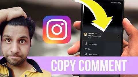 How to Copy link from Instagram Comment |  Copy  Instagram Link Comment Section