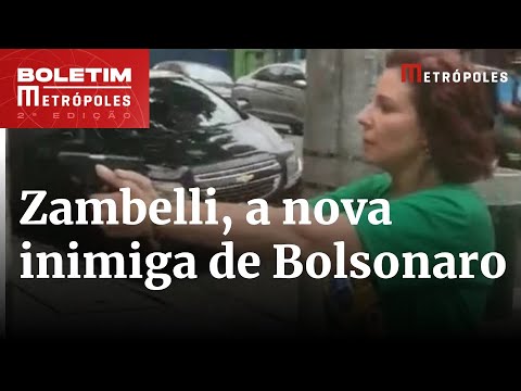 Zambelli, a pistoleira da região dos Jardins, agora critica Bolsonaro | Boletim Metrópoles 2º