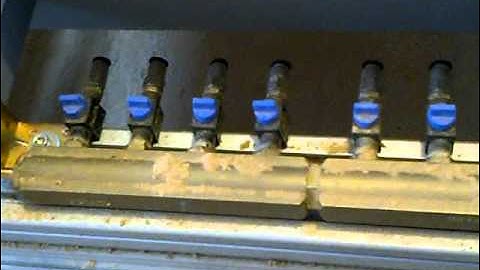 Homemade mdf vacuum table milling part 1