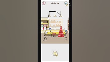 Thief Puzzle ( WEEGOON ) - funny stickman Brain puzzle Game - level  161 Android Gameplay //#shorts