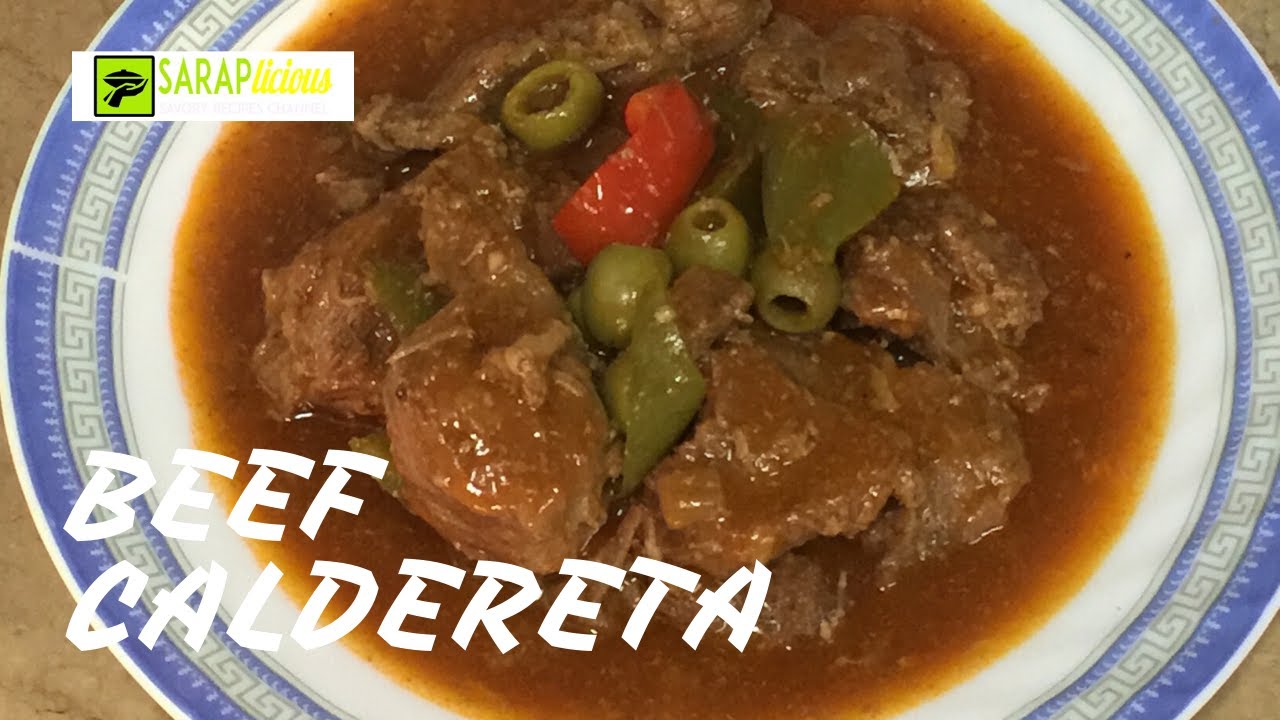 Beef Caldereta Recipe - YouTube