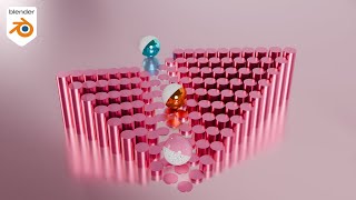 Blender Tutorial : Create This Cool 3D Animation Loop in Blender |Easy Blender Animation