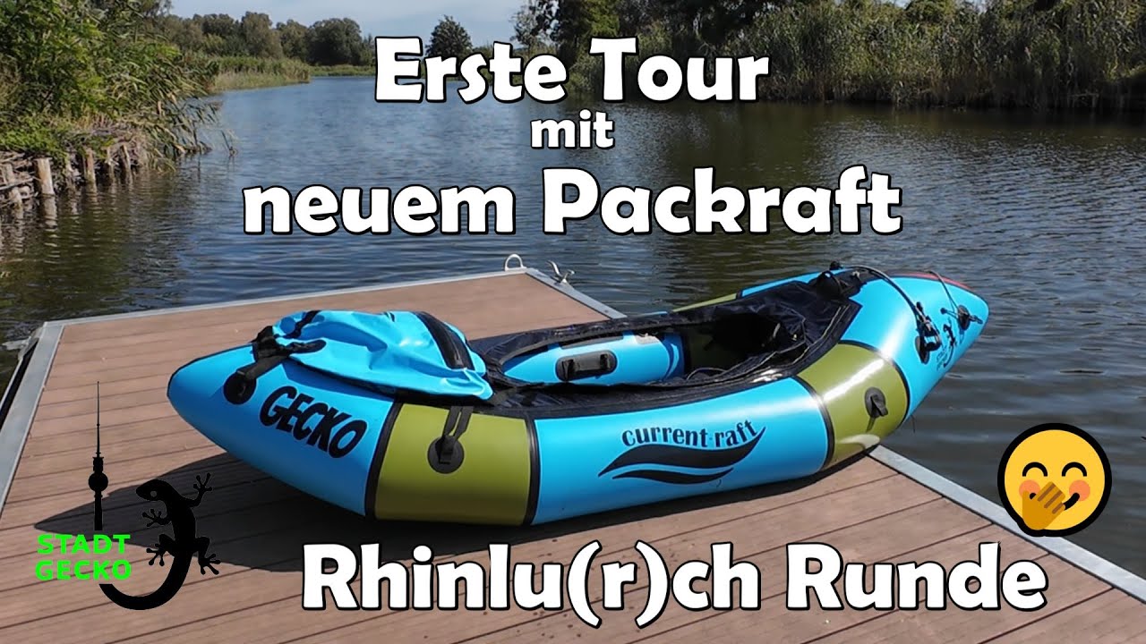 Rhinluch Runde mit neuem Packraft | Kanutour | 