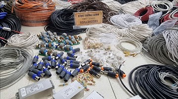 Rắc loa bắp chuối hàng đẹp ,rắc loa neutrick ,vỉ lọc mỹ 9a 3 tầng lọc cực ngon ,dây 3.5 ra 2 av đẹp