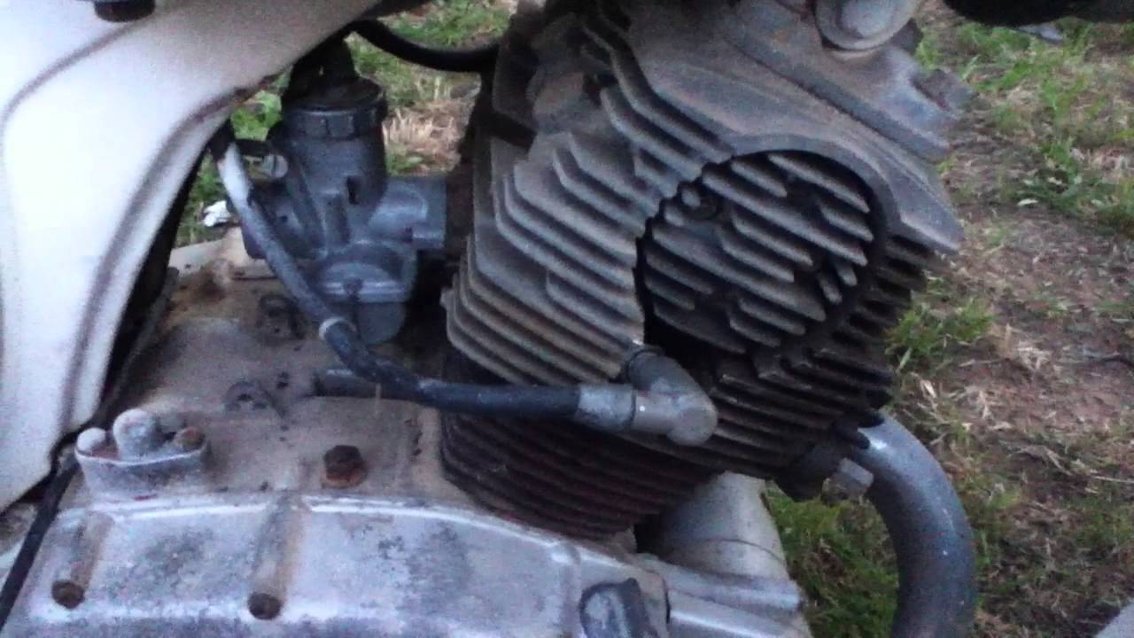 1964 Honda CA95 Benly - YouTube