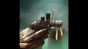 Magical Forest Town - Blender 3D