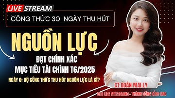 NGÀY 0: BỘ CÔNG THỨC THU HÚT NGUỒN LỰC 30 NGÀY LÀ GÌ | ỨNG DỤNG LUẬT HẤP DẪN SMTT CHO NGƯỜI MỚI