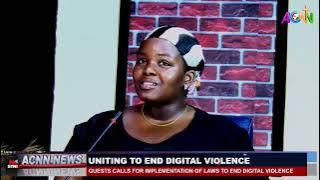 GUESTS CALL FOR IMPLEMENTATION OF LAWS TO END DIGITAL VIOLENCE