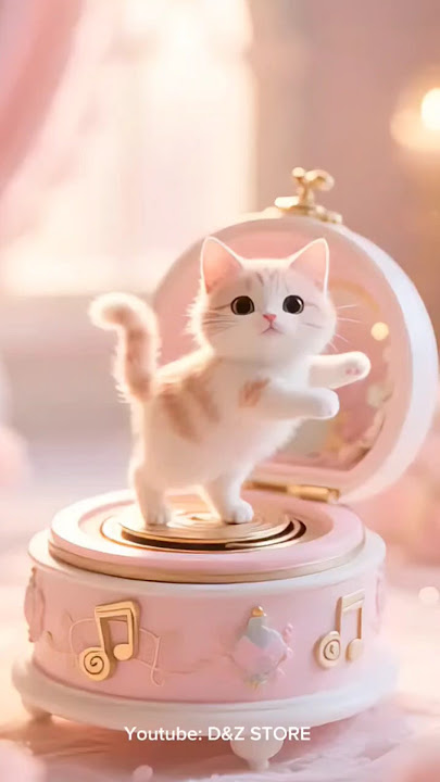 MUSIC BOX (kotak musik) #musicbox #music #cat #catshorts #catlife #trending #catvideos #cute #shorts
