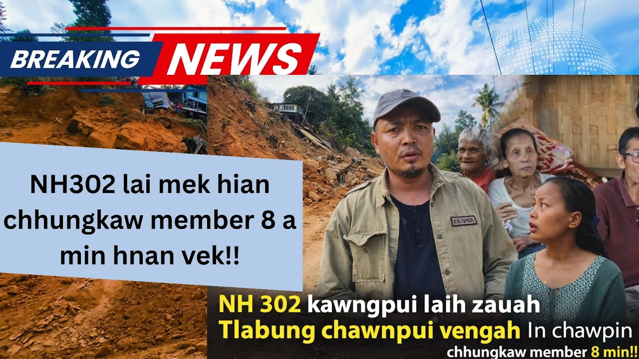 NH 302 kawng laihah chhungkaw member 8 an vaiin a min hnan!! || 19th Feb., 2026