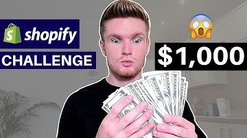 (Day 6) MAKING OUR FIRST $1,000 WITH SHOPIFY DROPSHIPPING!