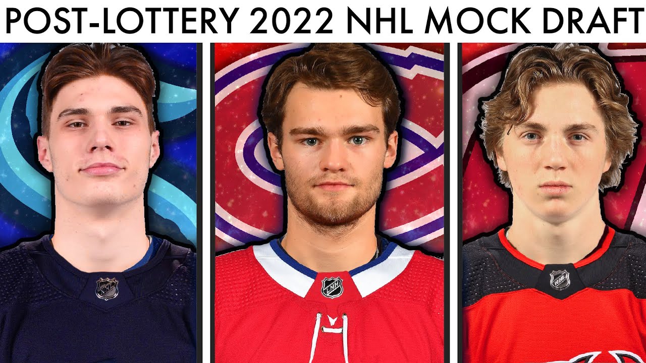 NHL Mock Draft 2022: Shane Wright to Canadiens as we pick for