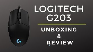 Mouse Gaming Logitech G203/ Unboxing & Review En español