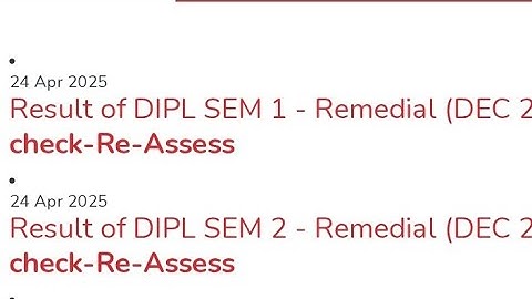 🥳GTU Result Declare Diploma SEM 1,2 Remedial Student