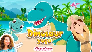 Dinosaur Yoga! March, Stretch, Breathe and Roar like a Dinosaur!