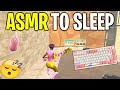 [ASMR] ⌨💤 Gaming To Sleep THOCKY Mechanical Keyboard ASMR Fortnite Gameplay Editing &amp; Building