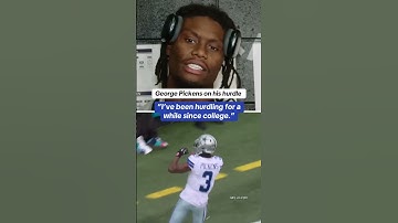 George Pickens says “the rest is history” #shorts