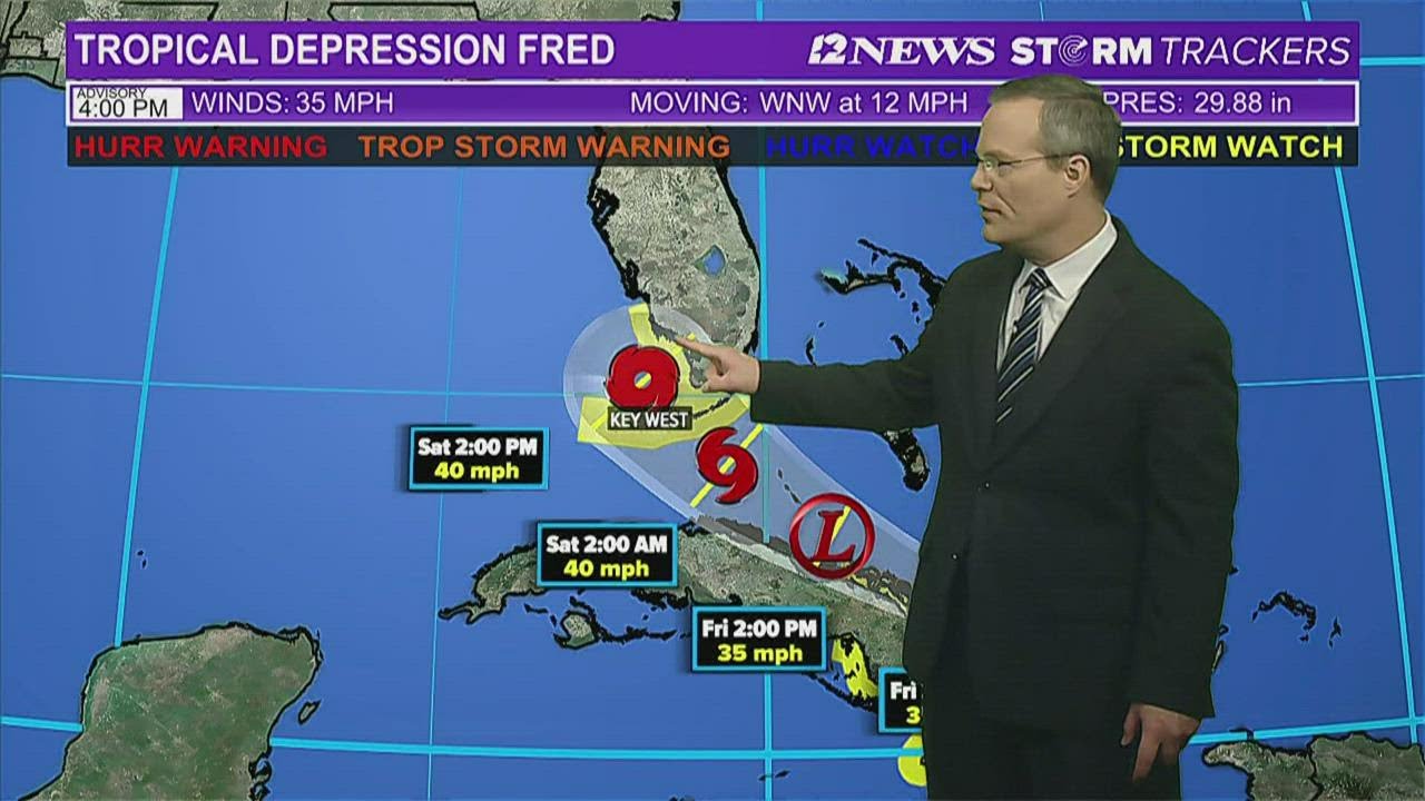 Tracking Fred and Invest 95L YouTube