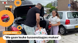 Esra (10) gaat met de auto naar Marokko | #devakantievan