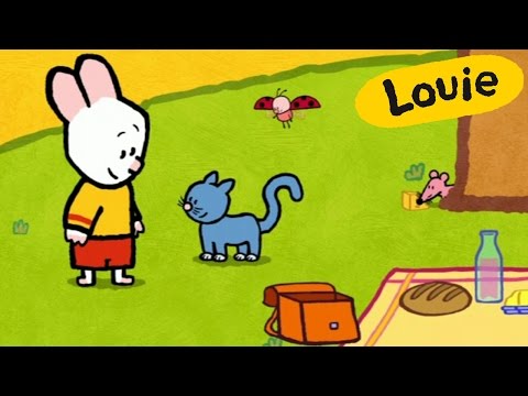 LOUIE - Ban a bir kedi çiziyor S02E31 HD |  Çocuklar için çizgi filmler