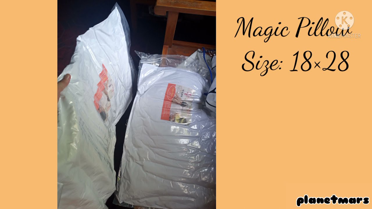 SOFT MAGIC PILLOWS FROM SHOPEE 😍😍😍 YouTube