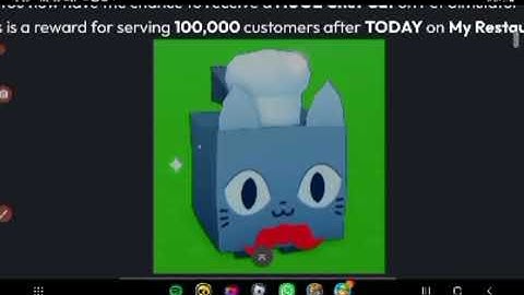 Roblox Pet Sim X: How to get a huge chef cat