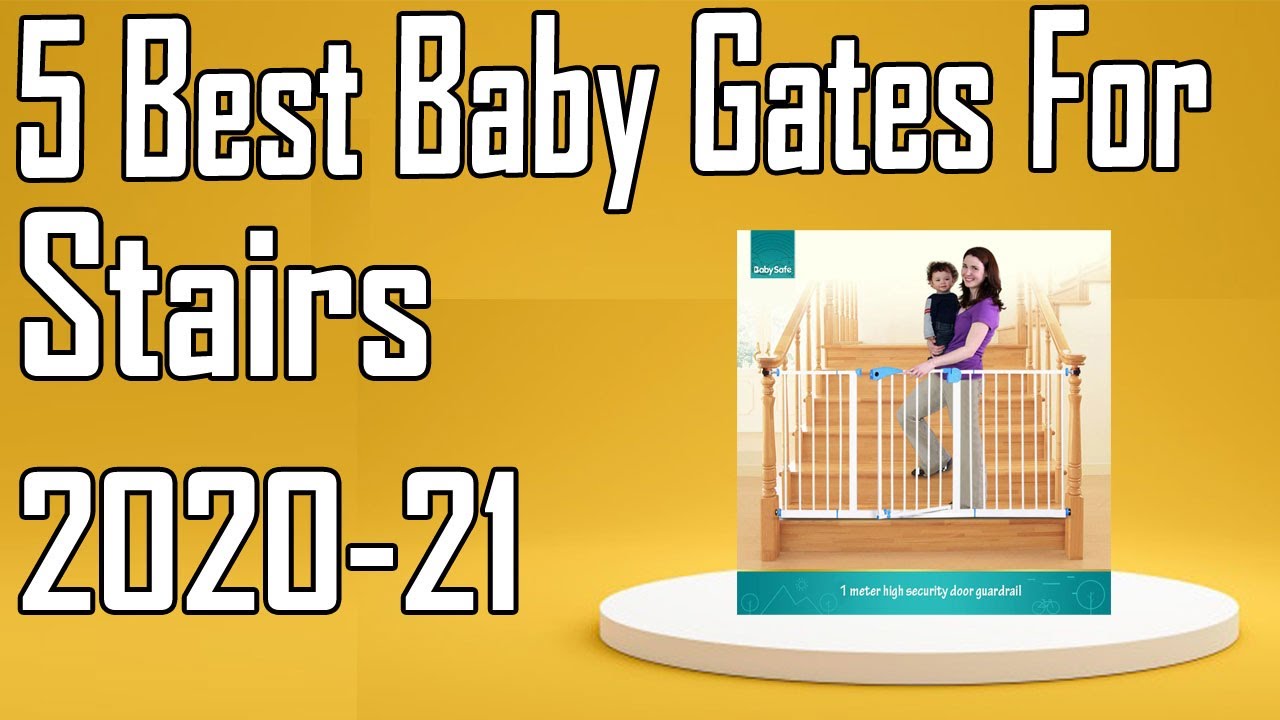 5 Best Baby Gates For Stairs Review 2021 YouTube