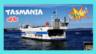 TASMANIA: Scenic ferry trip ⛴️ from BRUNY ISLAND to KETTERING (Australia)