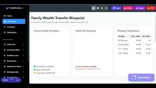 AI  Generational Wealth & Legacy Blueprint Generator 💼 | Build Family Wealth Plans in Minutes