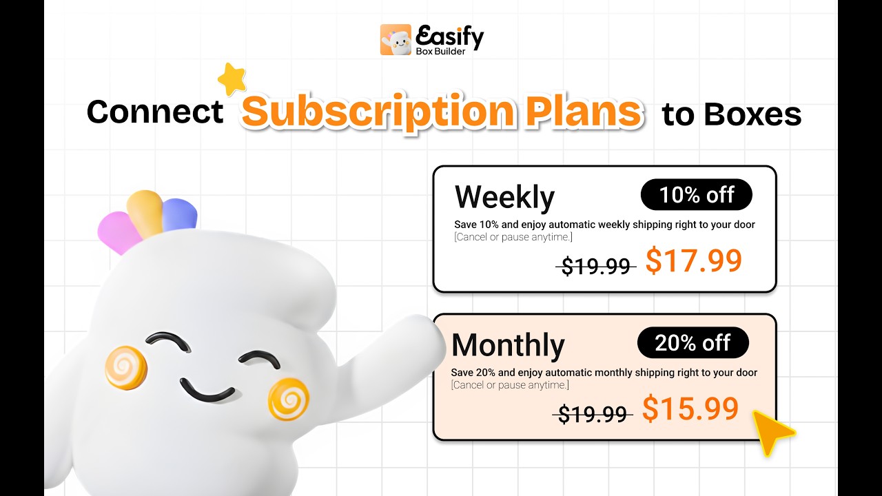 Easify Box Builder | Connect Subscription Plans to Boxes - YouTube