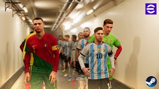 eFootball 2024 - Portugal Vs Argentina - Official Gameplay | 4K screenshot 1