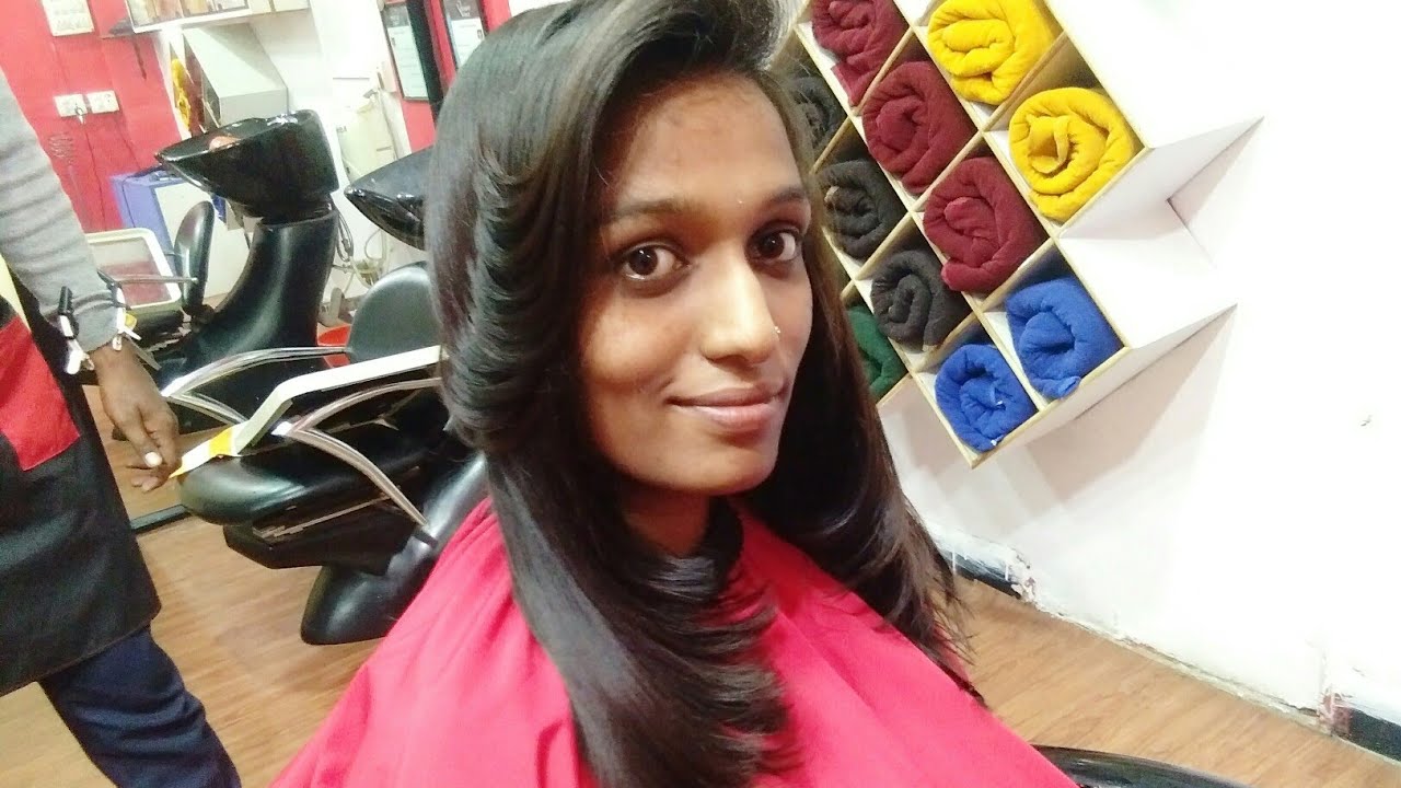 Layer with feathers haircut in beautiful style advance (2018)