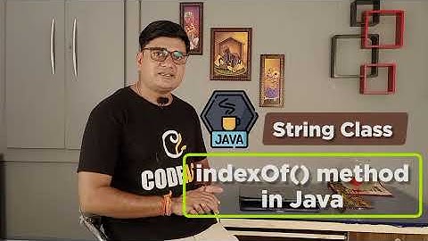 Java String indexOf() Method | What is indexOf() method in Java?