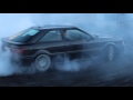 Audi Coupe quattro S2 burnout