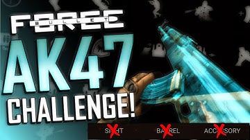 Bullet Force: No Perks / Attachments Challenge! #4 - [AK47]