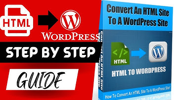 How To Convert HTML To WordPress/Convert HTML To WordPress Website