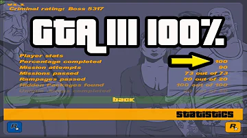 Что нужно для 100% прохождения игры GTA III?