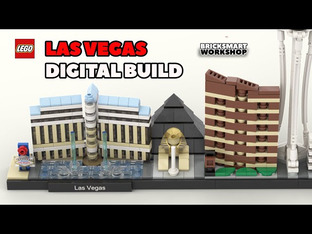 Lego Architecture Las Vegas Skyline Building Kit 21047