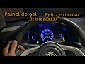 COMO EU FIZ O PAINEL DO GOL G2 TRANSLÚCIDO EM CASA