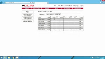 How to configure motion detection with email snapshots