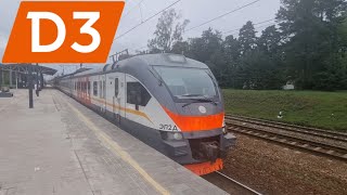 Электропоезд ЭП2Д на Третьем Диаметре Московской железной дороги